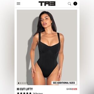 TA3 Hi Cut Lifty Swimsuit